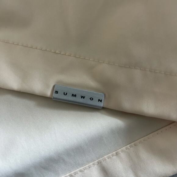 SUMWON “Creative Director” Oversized Jacket – Cream & Black – Size XL trendy - Picture 4 of 4